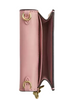 Coach Mini Wallet On A Chain In Signature Canvas With Charms Powder Pink