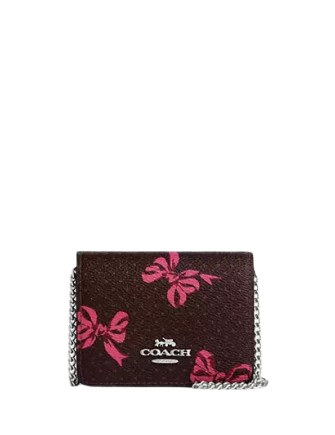 【COACH】チェーン クロスボディ Mini Wallet On A Chain 送料込 COACH® Outlet | Mini Wallet On A Chain