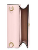 Coach Mini Wallet On A Chain With Rosette Print Blush 