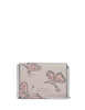 Coach Mini Wallet On A Chain With Sparkly Butterfly Print Seashell