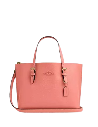 Coach Mollie Tote 25 Bright Coral