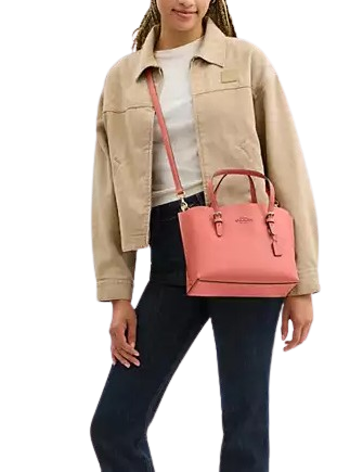 Coach Mollie Tote 25 Bright Coral