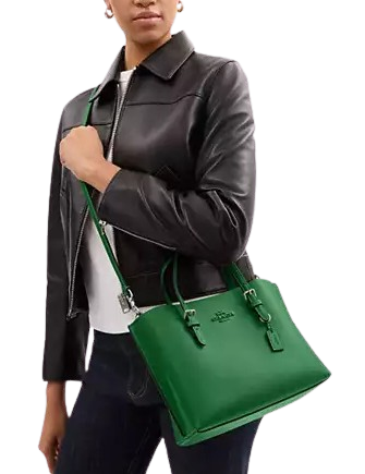Coach Mollie Tote 25 Kelly Green 