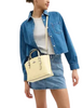 Coach Mollie Tote Bag 25 In Signature Canvas Hay
