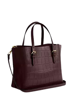 Coach Mollie Tote Bag 25 Merlot