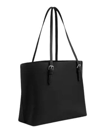 Coach Mollie Tote Bag Black Hardware