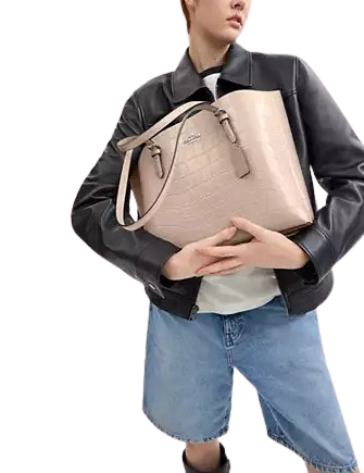 Coach Mollie Tote Bag Stone
