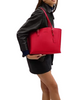 Coach Mollie Tote Bold Red