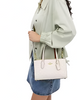 Coach Nina Small Tote Bag In Signature Leather Chalk