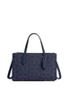 Coach Nina Small Tote Bag With Signature Rivets True Navy