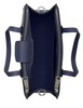 Coach Nina Small Tote Bag With Signature Rivets True Navy