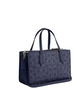 Coach Nina Small Tote Bag With Signature Rivets True Navy