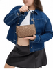 Coach Nolita 19 In Signature Canvas Black Tan