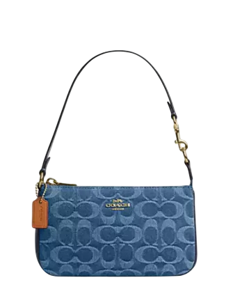 Coach Nolita 19 In Signature Denim Indigo
