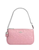 Coach Nolita 19 In Signature Leather With Heart Charm Pink
