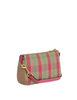 Coach Nolita 19 With Plaid Print Pink