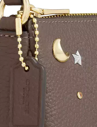 Coach Nolita 19 With Rivets Dark Stone