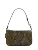 Coach Nolita 19 With Snake Print Olive
