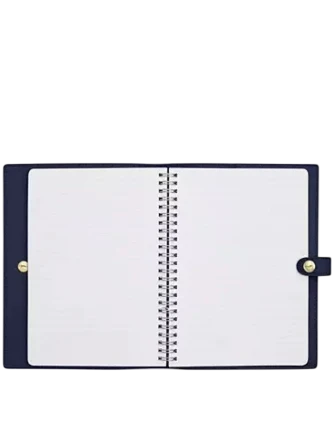 Coach Notebook In Signature Canvas Navy