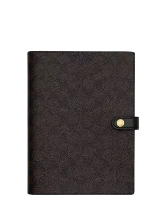 Coach Notebook In Signature Canvas