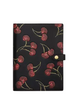 Coach Notebook With Cherry Print Black