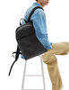 Coach Owen Backpack In Signature Canvas Charcoal Black