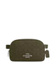 Coach Pace Belt Bag In Signature Jacquard Olive Drab