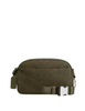 Coach Pace Belt Bag In Signature Jacquard Olive Drab