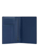 Coach Passport Card Case With Whipstitch  Deep Blue 
