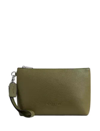 Coach Pebble Leather Pouch