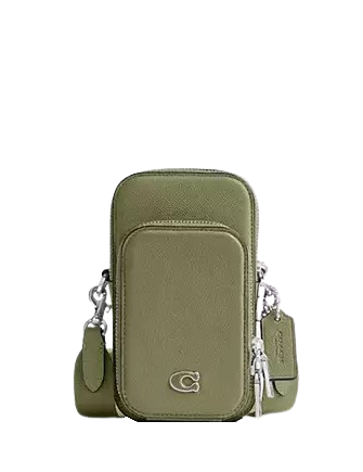 Coach Phone Crossbody Moss