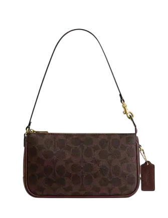 Coach Plaza Bag In Signature Canvas Maple