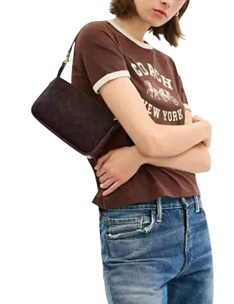 Coach Plaza Bag In Signature Canvas Maple