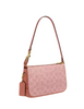 Coach Plaza Bag In Signature Canvas Melon Pink