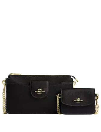 Coach Poppy Crossbody Bag Black