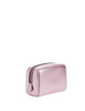 Coach Pouch Wristlet Metallic Pink