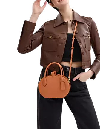Coach Pumpkin Bag Faded Orange