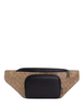Coach Racer Belt Bag In Signature Tan Black