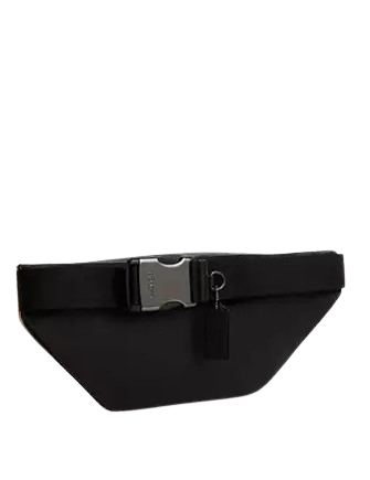 Coach Racer Belt Bag In Signature Tan Black