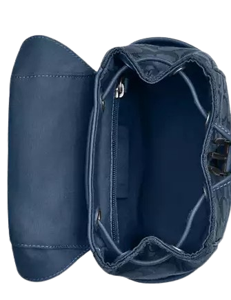 Coach Racer Pack In Signature Jacquard Dark Denim