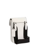 Coach Racer Phone Crossbody In Smooth Leather Chalk