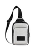 Coach Racer Sling Pack In Signature Canvas Chalk Black