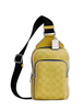 Coach Racer Sling Pack In Signature Canvas Light Citron