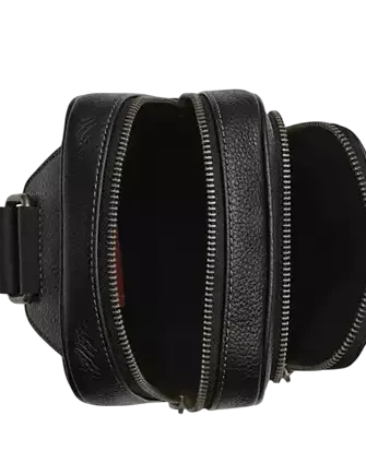 Coach Racer Sling Pack With Lightning Bolt Print Black