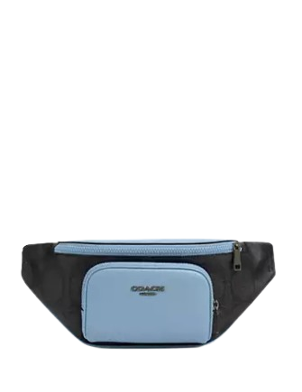 Coach Racer Small Belt Bag In Maxi Signature Canvas