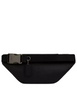 Coach Racer Small Belt Bag In Signature Canvas Charcoal Black