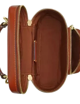 Coach Rainer Crossbody Bag 18 With Pocket Cinnamon