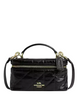 Coach Rainer Crossbody Bag 18 With Quilting Black