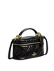 Coach Rainer Crossbody Bag 18 With Quilting Black