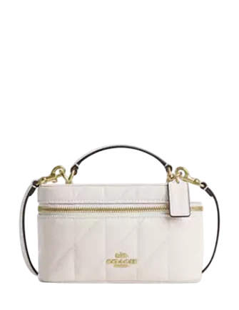 Coach Rainer Crossbody Bag 18 With Quilting Chalk